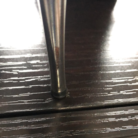 ABS Allen Schwartz Metal Stiletto Heel Shoe Size 7 - Picture 4 of 4